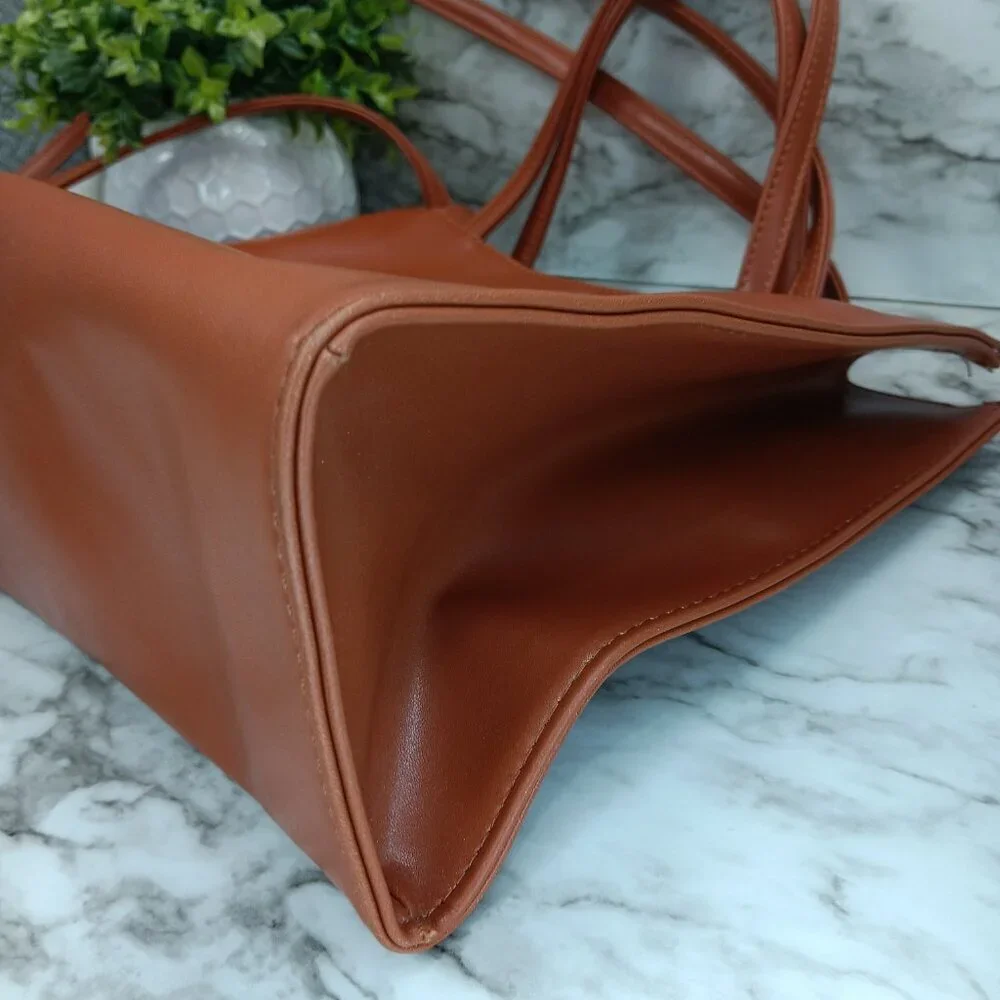 Telfar Medium Shopping Bag- Tan - Picture 6 of 10